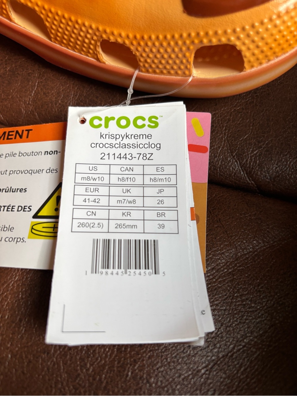 Crocs Krispy Kreme Sprinkle Donut Clogs - Picture 7 of 8
